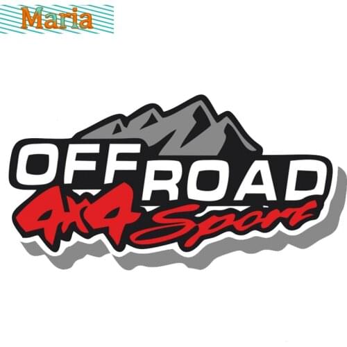 Car Stickers Decor Motorcycle Decals Off Road 4X4 Sport Auto Sunscreen Waterproof PVC JDM JEEP Van Bike Offroad RV A4 Q3 Polo