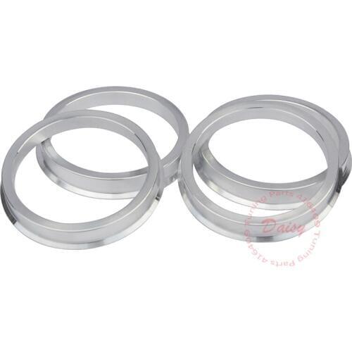 Free Shipping: 4pcs/set Wheel Hub Centric Rings 66.1mm,64.1mm,63.4mm,67.1mm Car Aluminum Wheels Spigot Rings Centre Rings