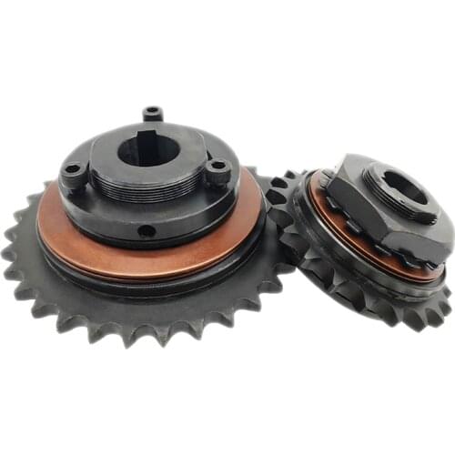 BML economic friction torque limiter with sprocket overload clutch motor torque limiting coupling torque limiters with sprocket