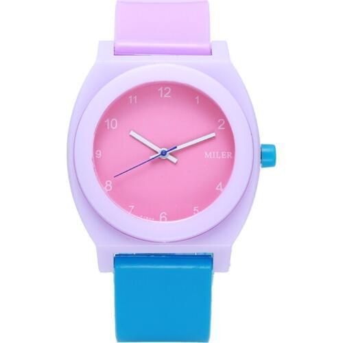100pcs/lot jelly miler men women watches fashion casual silicone dress wristwatches hot sale women fashion dress watches A1236