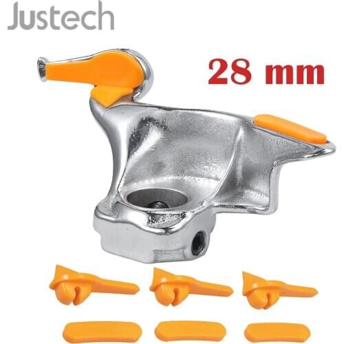 Justech 28 mm Tire Changer Head Assembly / Disassembly Steel Bird Head Car Tire Removal Mounting Tool Kit with Protective Pads