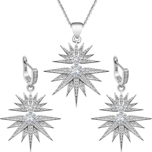 HONONJO 2021 Hot Sale Vintage Imitation Pearl Wedding Jewelry Set Silver Color Necklace Earring Set For Women Gifts