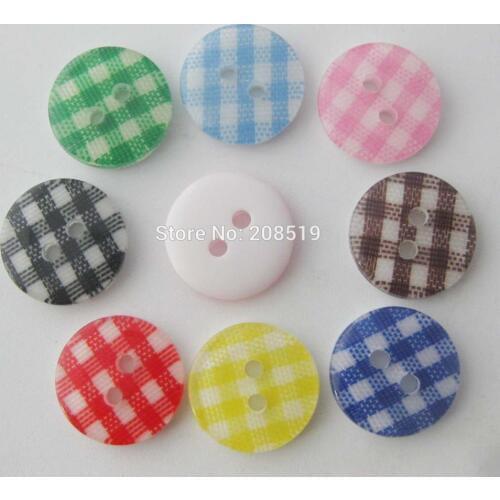 NBNVNW Fashion buttons for baby clothes Mix colors 200pcs 1/2" novelty shirt button garment accessories