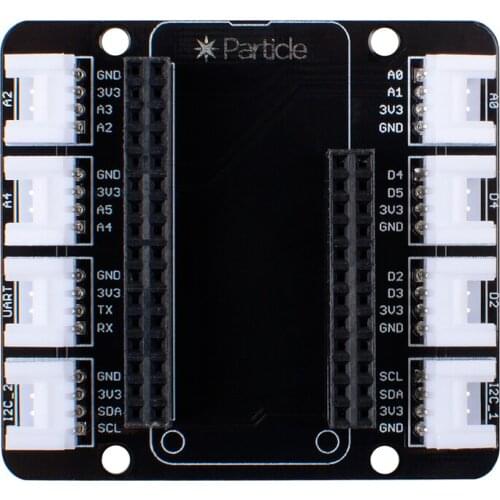 Grove Shield for Particle Mesh,8 Grove Connectors,3.3V Compatible