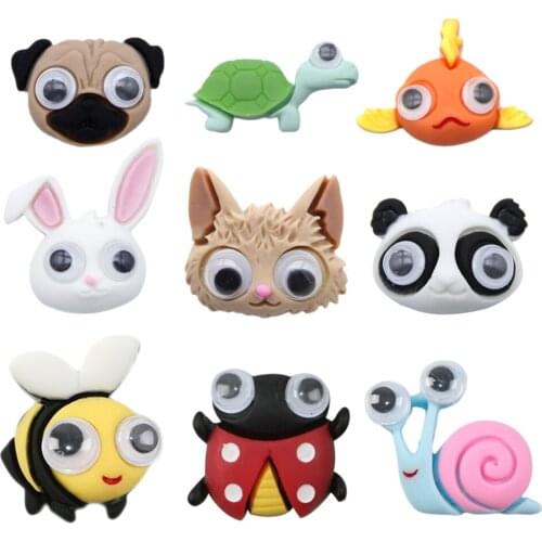 Resin Lovely Bee Snails Angels Animal Flatback Acrylic 3d Cabochon Scrapbook Kawaii DIY Embellishments Accessories,10Yc19567