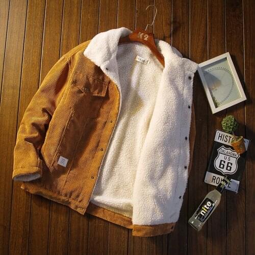 UETEEY Mens Corduroy Jackets