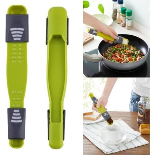 1pc Measure Cup Double End Eight Stall Adjustable Scale Measuring Spoons Metering Spoon baking tool Milk Powder Kitchen Accessor