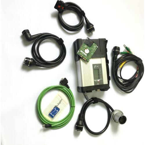 2020 Hot MB Star C5 Diagnostic Tool SD Connect Compact C5 Multiplexer with full set cables Wifi Function with Software V2020.06