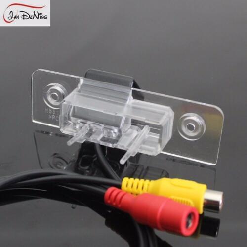 JanDeNing HD CCD Car Rear View Parking/ Backup Reverse Camera/ Waterproof License Plate Light OEM For Ford Mustang 2010-2014