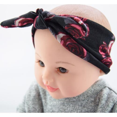 2pcs Mother Baby Elastic Headband Girl Flower Leopard Print Knotted Headwrap Makeup Hair Bands Stretchy Hairbands