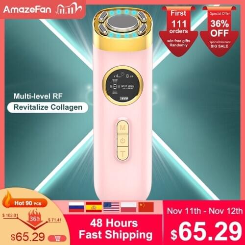 4 in 1 RF&EMS radio mesotherapy electroporation radio frequency lifting skin rejuvenation wrinkle removal LED photon massager