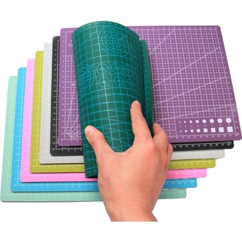 A3 A4 Cutting Mats Pvc Rectangle Grid Lines Self Healing Cutting Board Tool Fabric Leather Paper Craft DIY Tools Plate Pad
