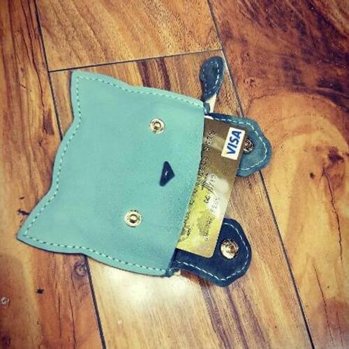 Leather craft template cutter cute cat coin case cutting die kinfe mould leather hole punches tool set deri el aletleri