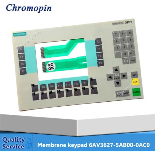 Membrane keypad for 6AV3627-5AB00-0AC0 6AV3 627-5AB00-0AC0 6AV3627-5AB00-0AD0 6AV3 627-5AB00-0AD0 OP27