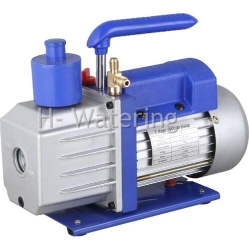 110V/220V Mini Vacuum Pump Food Single Stage 6CFM/7CFM 1/2HP Rotary Vane Deep HVAC Tool AC R410a R134