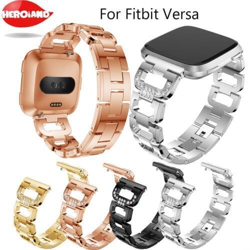 Soft Belt Luxury Replacement watch band 2018 Strap For Fitbit Versa Bracelet Wrist Band Smart Accessories 130mm-200mm Elegant