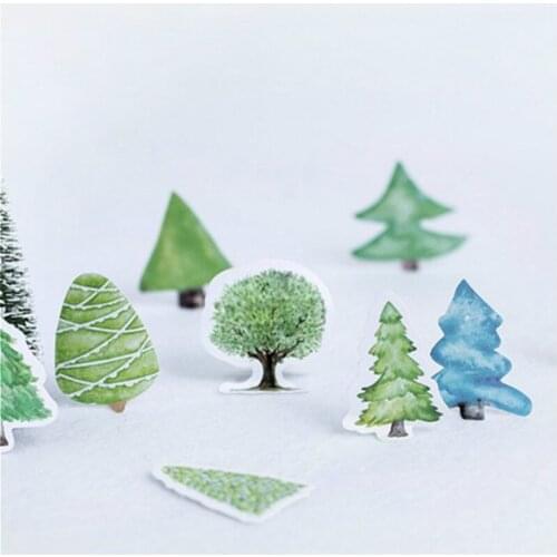 1pcs Little Forest Stickers Laptop Skateboard Mixed Cartoon Toy Stickers Styling Laptop Travel Luggage Cool Funny Decals