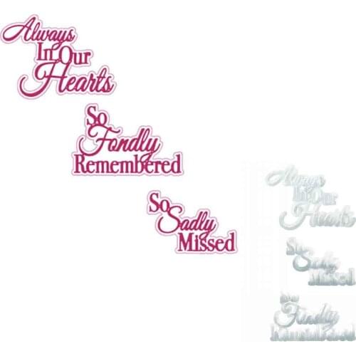 Deep Sentiments Letter 2021 Arrival New Craft Metal Cutting Die Mold Flower Tag Envelope Lace Edge Scrapbook Paper Craft Knife