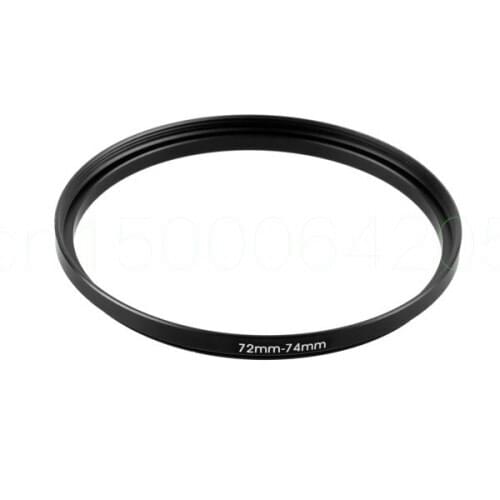 2pcs 72mm-74mm 72-74 mm 72 to 74 Step Up Ring Filter Adapter