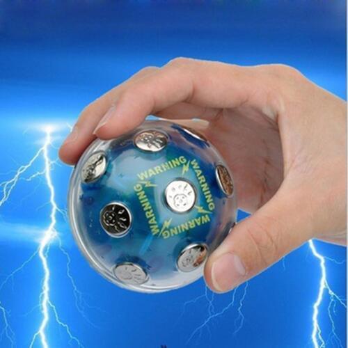 Entertainment Shock Ball Neutral Plastic Case With Metal Contacts Tricky Electric Ball Vent Electronic Toys Hot
