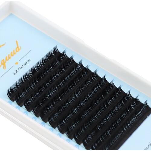 AGUUD Individual Eyelash Extension Supplies False Professional Faux Mink Eyelashes Extensions Russian Volume Lashes Cilia