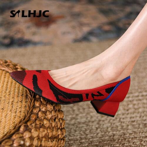 SLHJC Womens High-heeled Shoes