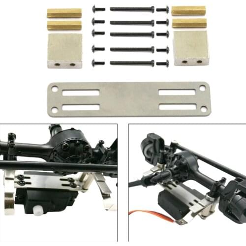 Heavy Duty Aluminum Upgrade Servo Mount for WPL MN RC Crawler Spare Parts