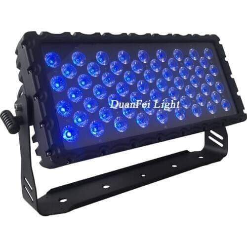10PCS DJ Stage Equipment LED RGBW City Wash Lyre DMX 60x10W 4in1 LED Flood Lamp IP65