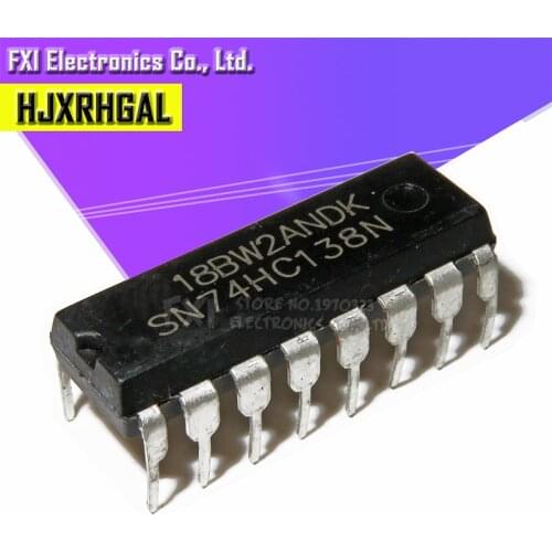 10PCS SN74HC138N SN74HC138 DIP16 DIP 74HC138N 74HC new original