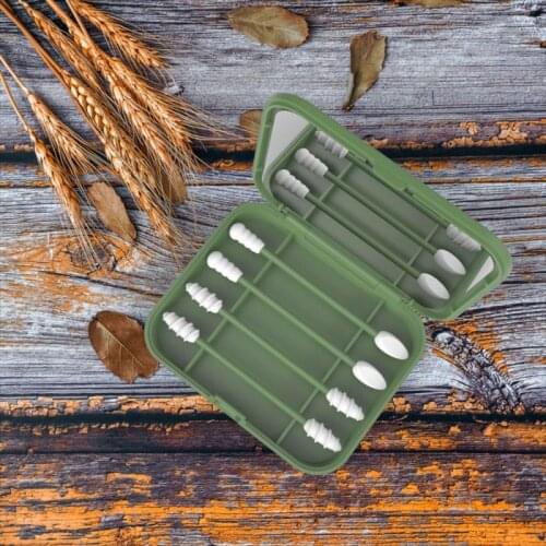 2/4PCS Reusable Cotton Swab Portable Silicone Swab Cleanable for Ear Cleaning Ear Tool Beauty Treatment Makeup Tool Kits