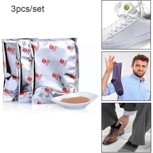 3Bags Fungal Infections Foot Bath Powder Feet Care Itching, Peeling, Sweat, Foot Beriberi, Tinea Pedis Odor, For Athletes G7M1