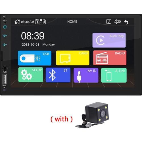 7inch HD Car Stereo Radio USB Link for Apple Car Radio Multimedia Player with camera choice MP5 fm transmitter Autoradio