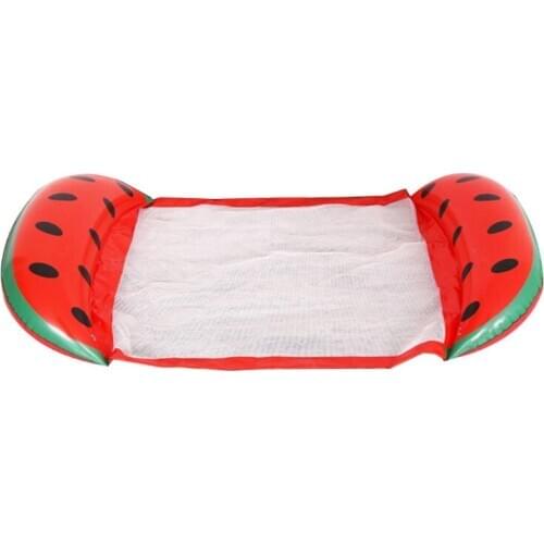 Swimming Pool Fruit Hammock Mesh Inflatable Float Multi-purpose Pool Lounge Y4UD