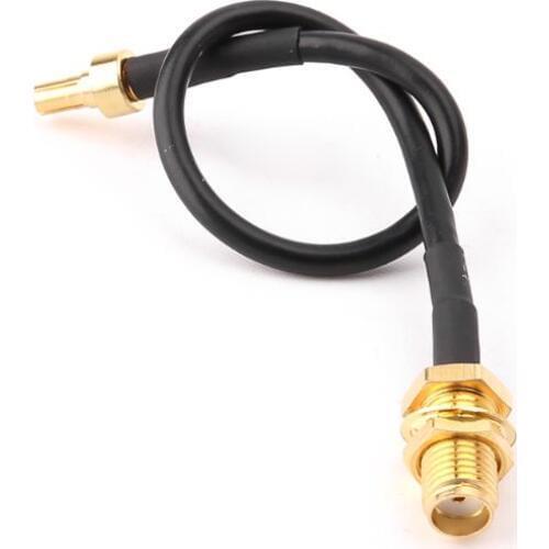 CRC9 Male Straight To SMA Female RG174 Pigtail Cable 15cm Antenna Coaxial Cables