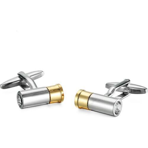 DY new high quality fashion men French shirt Cufflinks Sports entertainment silvery Dice Bomb Cufflinks