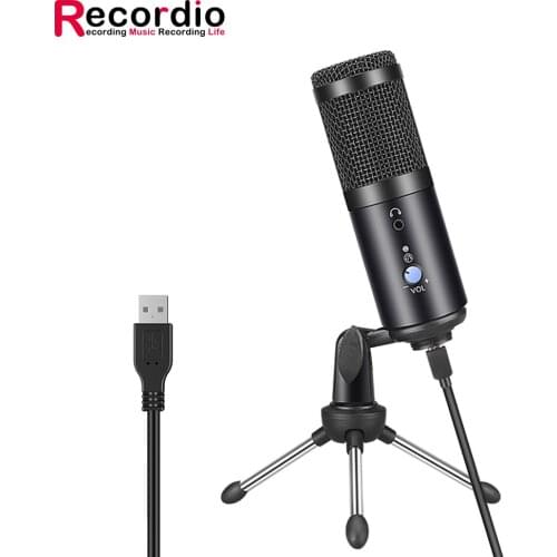 GAM-A6 Professional Condenser microphone set with stand for PC computer USB mic