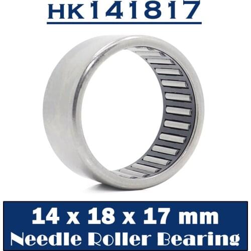 HK141817 Needle Bearings 14*18*17 mm ( 5 Pcs ) Drawn Cup Needle Roller Bearing HK1417