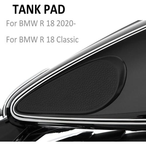 R18 2020 - Motorcycle Side Fuel Tank Pad Kit Protector Stickers Decal Gas Knee Grip Traction Pads Tankpad For BMW R 18 Classic