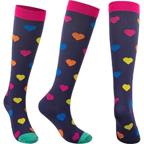 Compression stockings Running basketball football socks Medical Nursing Stockings Fit for Nurses Shin Splints Flight Travel