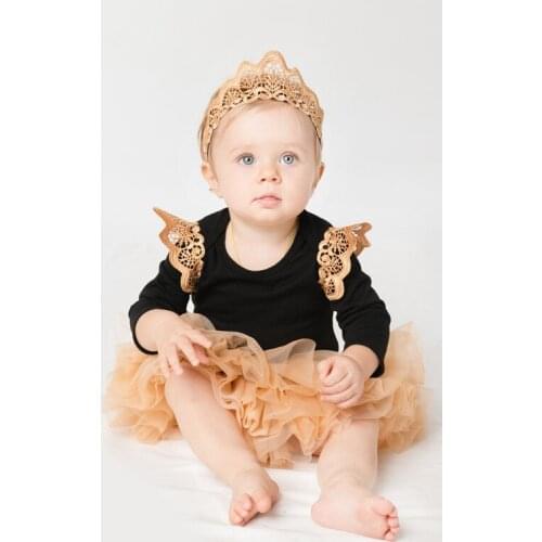 Moana Costume Baby Girls Outfit Bebe Kids Romper Lace Tutu Jumpsuit Overall Children Baby Infant Clothing 3PCS Black PHBC035