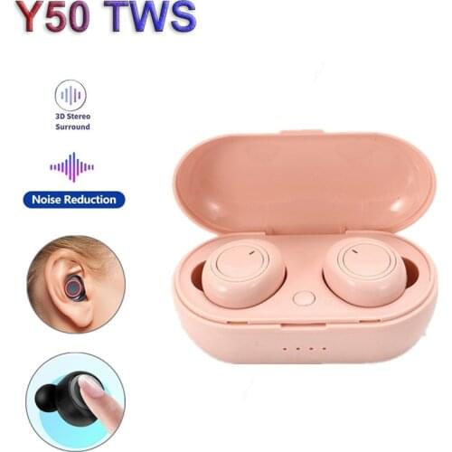 NEW TWS Bluetooth Earphone 5.0 Wireless Headset IPX6 Waterproof Deep Bass Earbuds True Wireless Stereo Headphone Sport Earphones