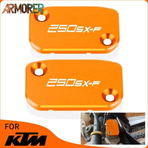 250SX-F Motorcycle Front Brake Reservoir Fluid Tank Cover Cap Accessories For KTM 250 SX-F 250 SX F SXF 2007 - 2021 2018 2019