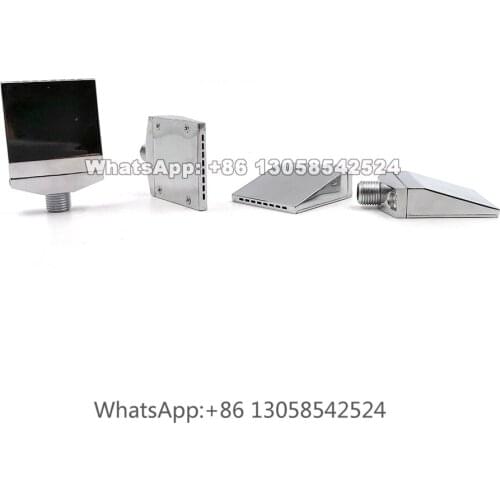 1/4" 45mm Aluminium Alloy Flat Type Air Nozzle, Air Knife Nozzle, Air Duster Nozzle, Drying and Cooling Air Nozzle
