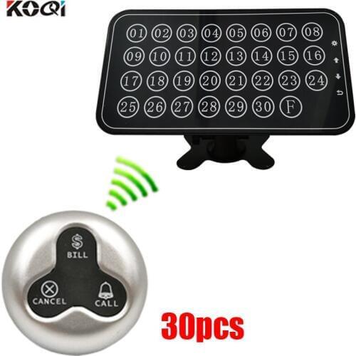 Restaurant call system 1 electronic number display receiver 30 restaurant service buzzer wireless call system