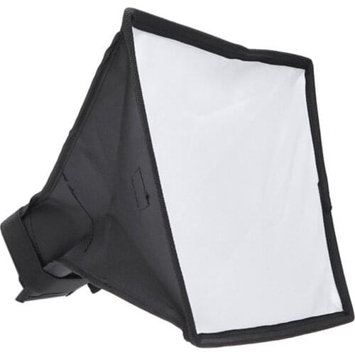 Diffuser Softbox 20 x 30cm Universal Foldable Flash Light Diffuser Softbox Soft box for Canon for Nikon DSLR Camera