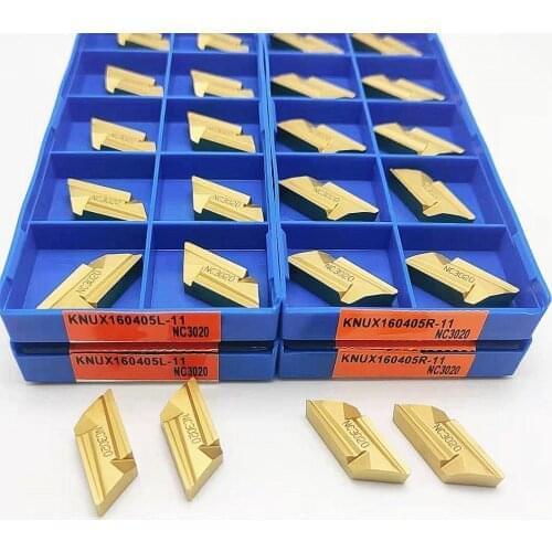 KNUX160405R KNUX160405L Carbide inserts Turning inserts CNC turning tools KNUX160405R11 NC3030 Lathe tools KNUX160405L11 NC3020