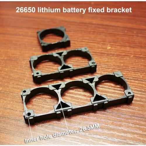 10pcs/lot Lithium battery bracket 26650 electric vehicle battery pack bracket fixed combination bracket