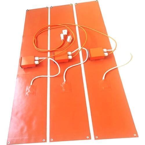 220V 420W 180*1150*1.5mm Silicone Drum Heater For Oil Barrel
