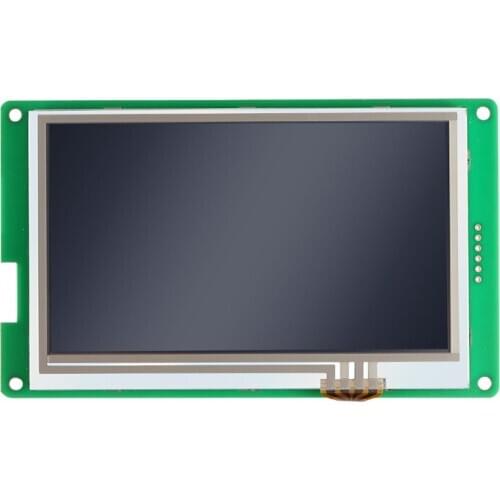 4.3 inch color resistance touch screen Serial port display support text music Win OS T5 dual-core CPU GUI for 3d printer parts