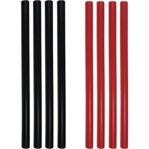 4pcs Protective Silicone Tubes Heat Resistant Camping Stove Bracket Cover Gas Stove Protective Pipe Replacement Parts